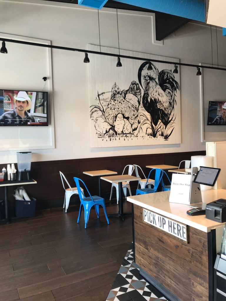 Chicken Meets Rice Wall