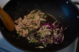 keto pad thai cabbage