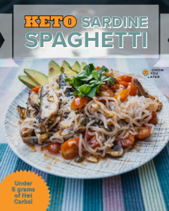 Keto Sardine Featured Image