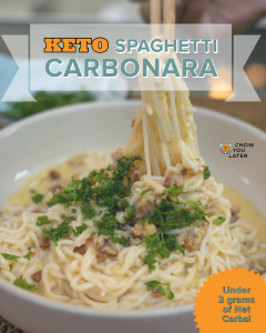 Keto Carbonara featured image