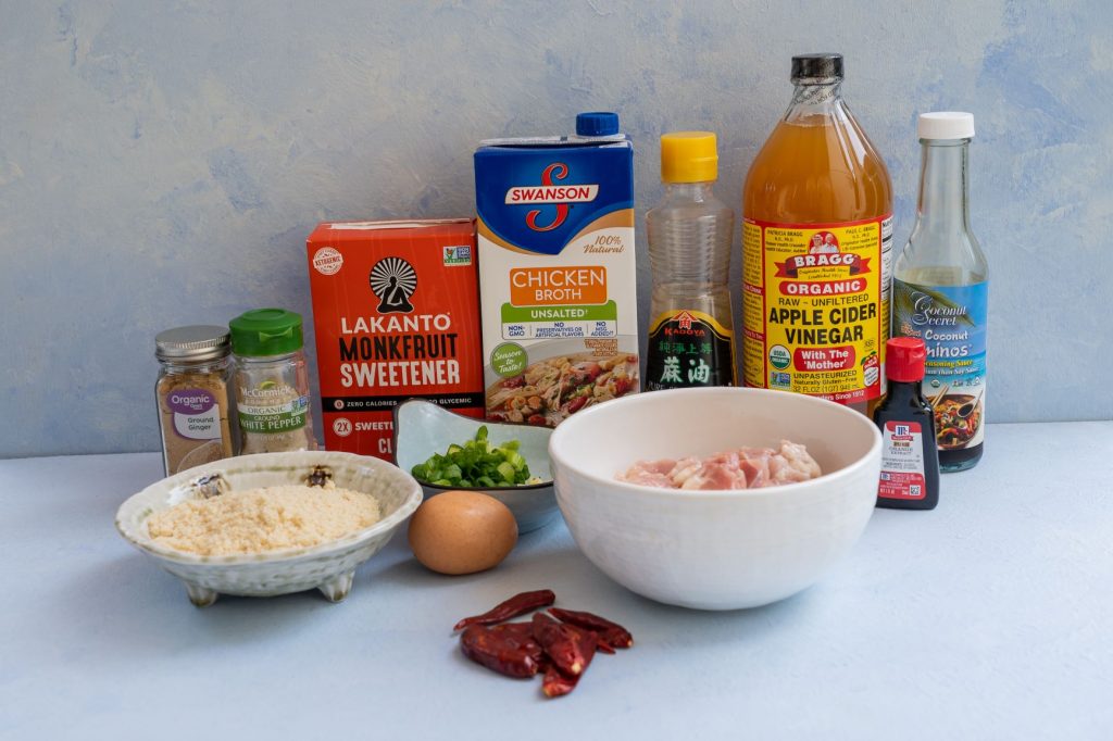 Keto General Tso's Chicken Ingredients List