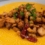 Keto General Tso's Chicken completed