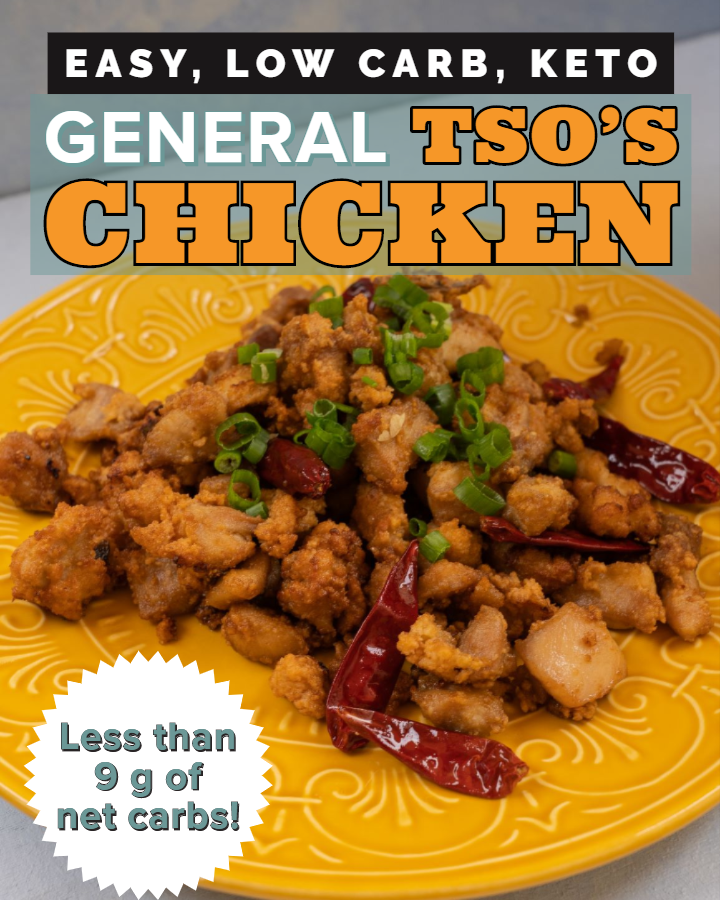 Keto General Tso's Chicken Featured Image