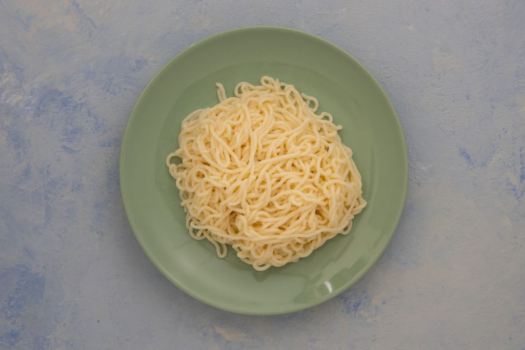 House Foods Tofu Shirataki Noodles on plate