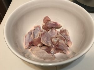 chicken wings in a bowl