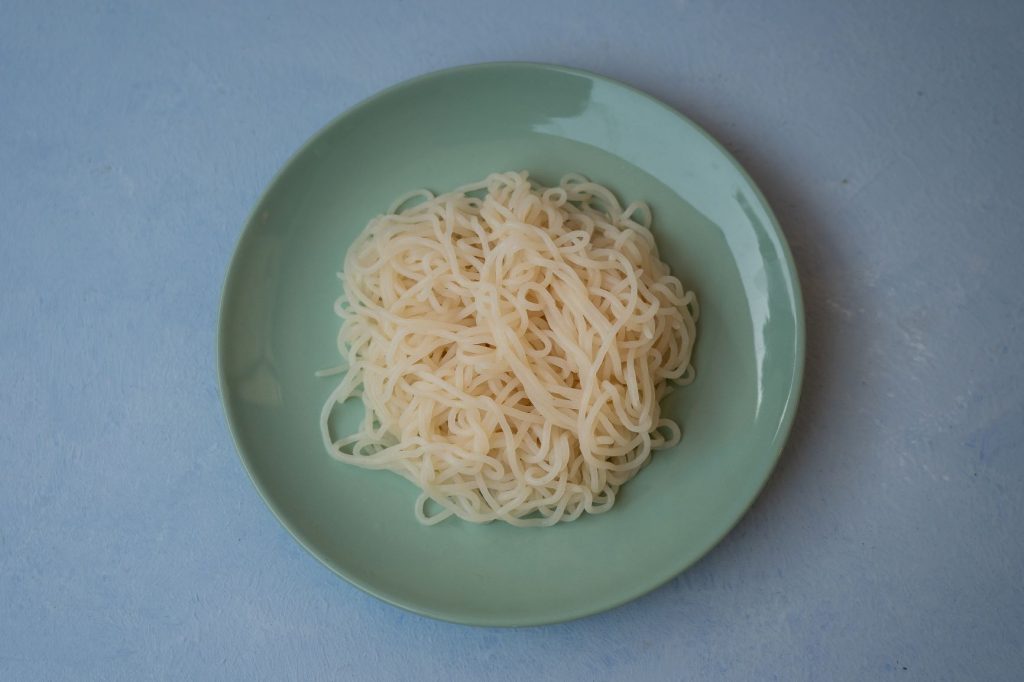 Nasoya Pasta Zero on plate